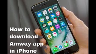 How to install Amway App in iPhone | Amway | iPhone screenshot 2