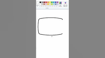 How To Draw Ditto As A Play Button In MS Paint With A Mouse*