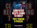 computer keeps going to bios 👇#bios #biossettings #viral#shorts
