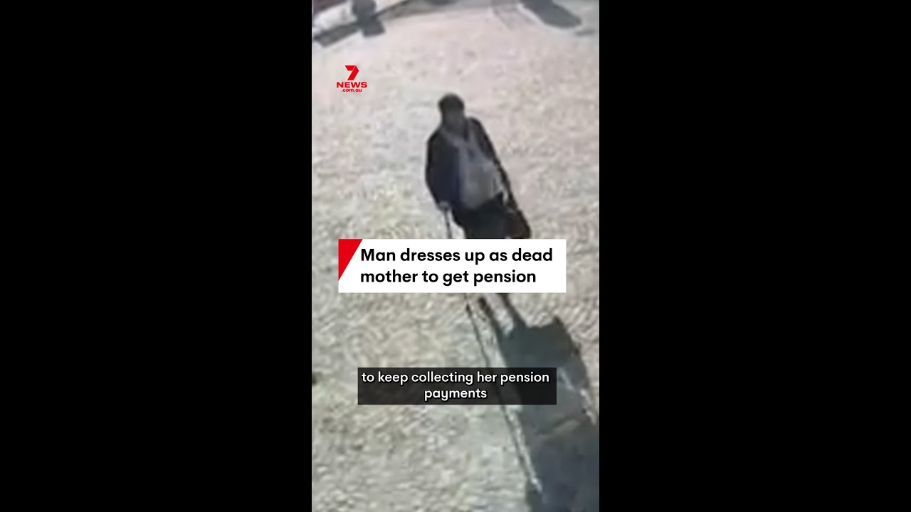 Man dresses up as dead mother to get pension