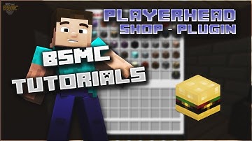 How To Use: HeadDatabase (Custom Head Decorating) Plugin - BSMC Tutorials (Minecraft)