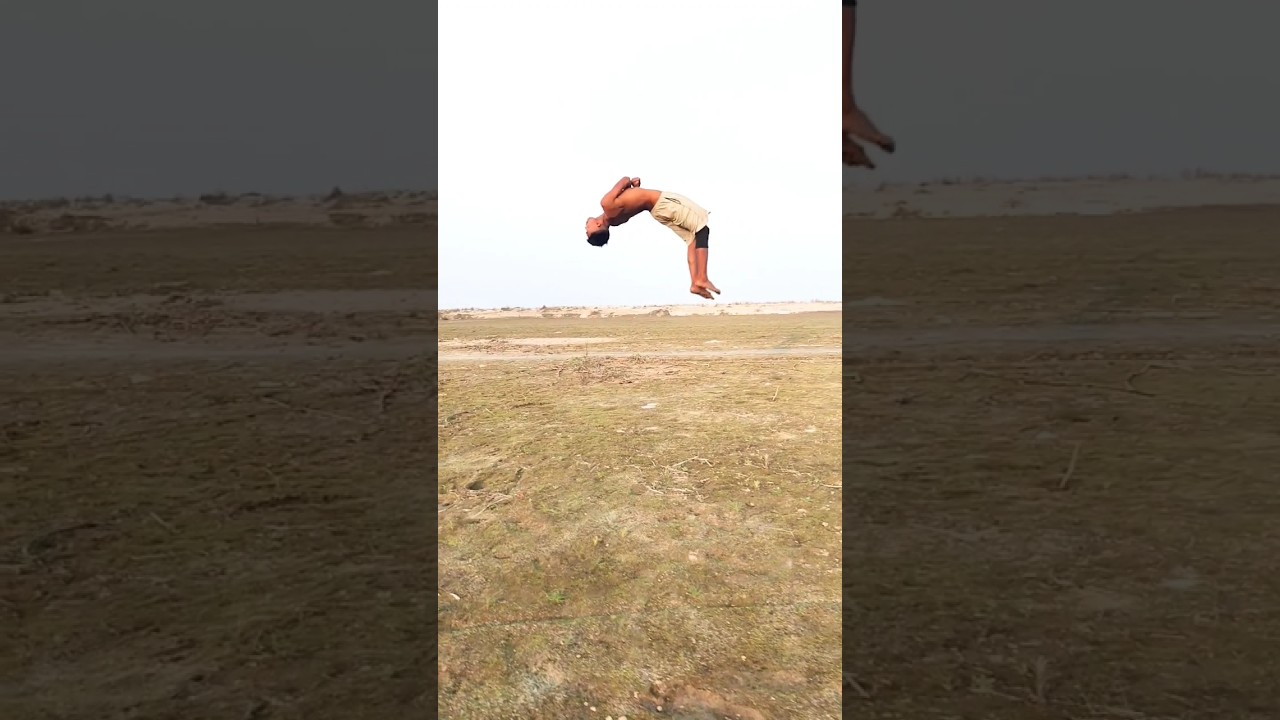 Amazing Layout backflip 