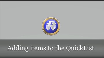 Adding Items to the Quicklist in RetailEdge