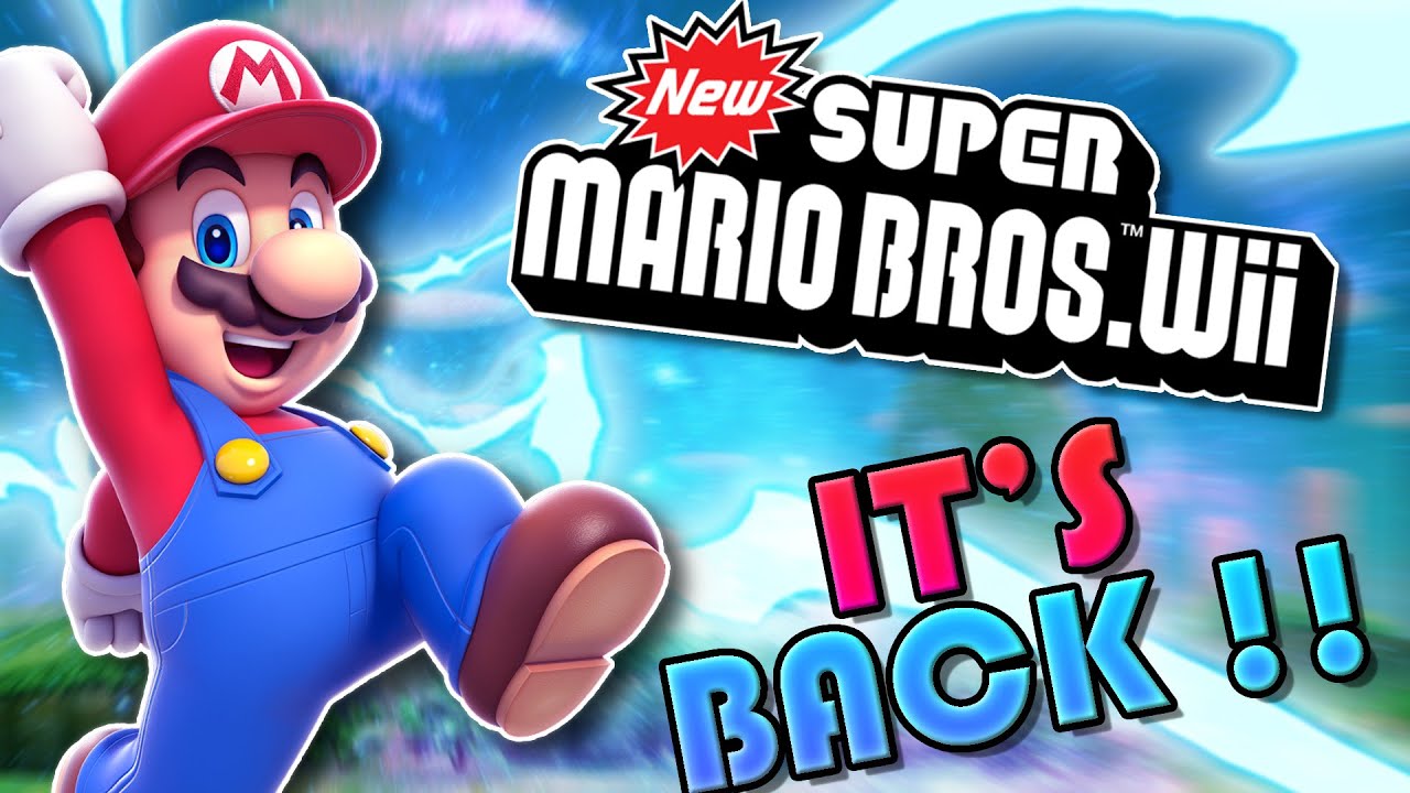 The Nintendo Wii is back with NSMB Wii