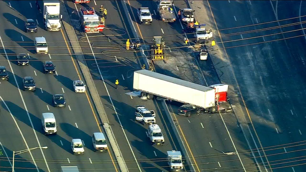 Deadly accident causes traffic delays on I-80 in New Jersey - YouTube