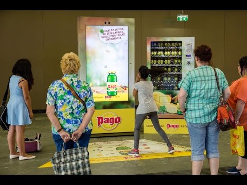 PAGO-GRANINI - Human Motion Tracking and Gesture Recognition - Interactive Digital Signage