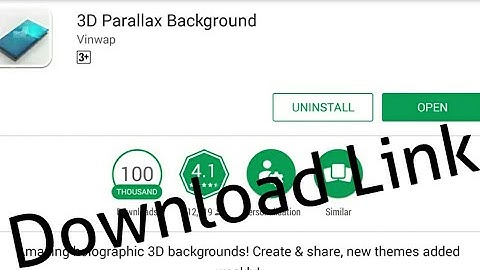 3D Parallax Background 1.42 Download Link