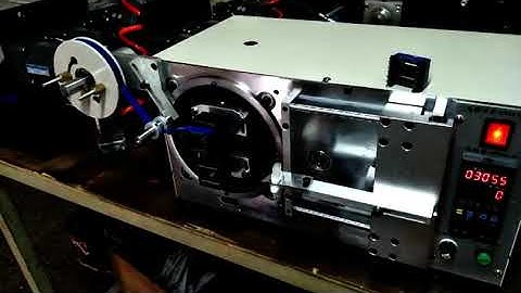 Automatic core taping machine WM-1566. newwinhk@hotmail.com