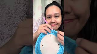 Making bucket bag crochet #making #bucketbag #shortvideo #crochetbag #crocheting #firsttry #makingof