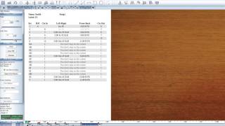 Chapter 3.6 - Printing dot sheets