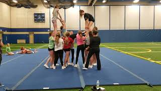 1/2 up to prep arabesque
