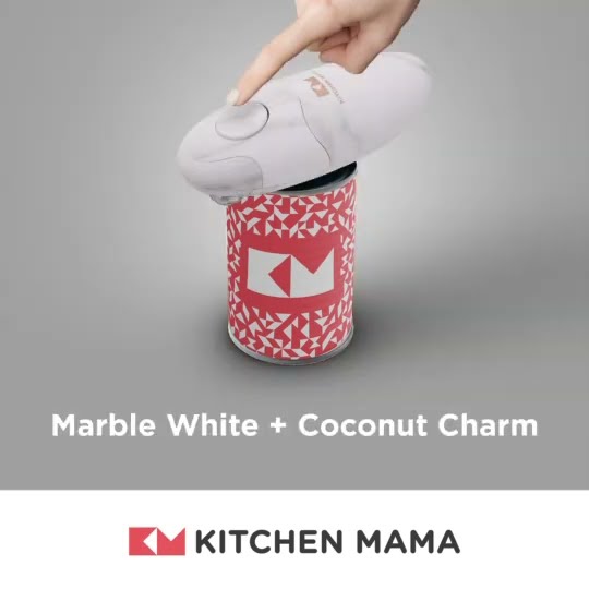 Kitchen Mama Mini Electric Can Opener Purple Color