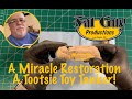 Restoring a Tootsie Toy Tanker!  A true miracle of a restoration!