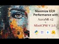 Improving OCR on Low-Quality Documents with AuraSR-v2 and MiniCPM-V 2.6