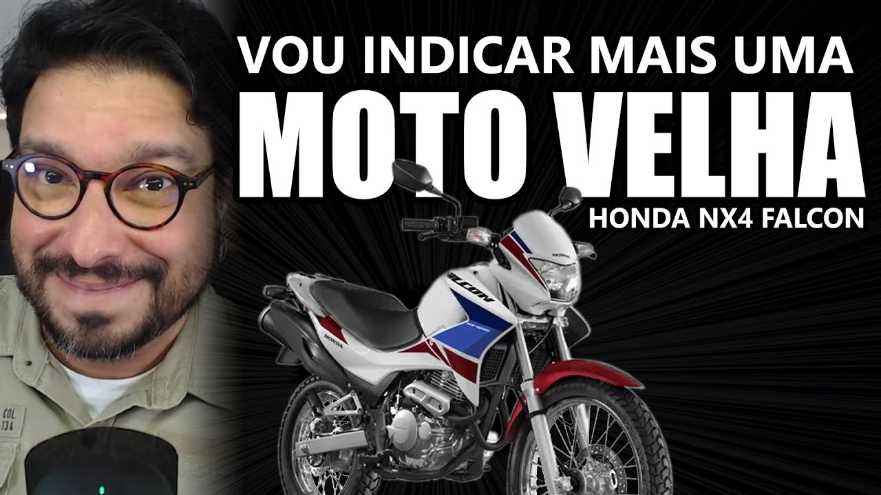 Vou indicar mais uma MOTO VELHA: Honda Falcon 400 (NX400 Falcon)