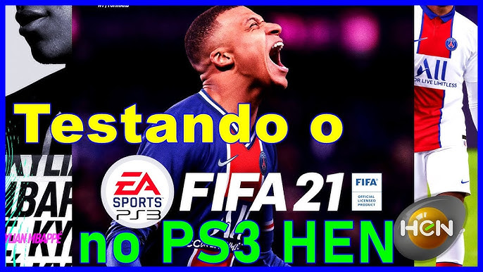 FIFA 21 NO PS3!! BRASILEIRÃO, CHAMPIONS LEAGUE, COPA AMÉRICA E+ 