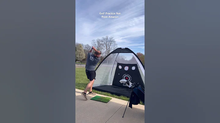 Golf Practice Net From Amazon ⛳️ #lifestyle #shortsvideo #amazon #golf #shorts