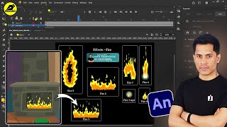 Fire Effects For YouTube Cartoon Video | No Copyright Fire Effects | @LearnAnimationHindi screenshot 4