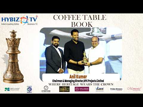 Anil Kumar K | KPC Projects Limited | Hybiz Coffee Table Book Launch