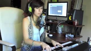 Me Singing - "Locked Out Of Heaven" by Bruno Mars - Christina Grimmie Cover chords