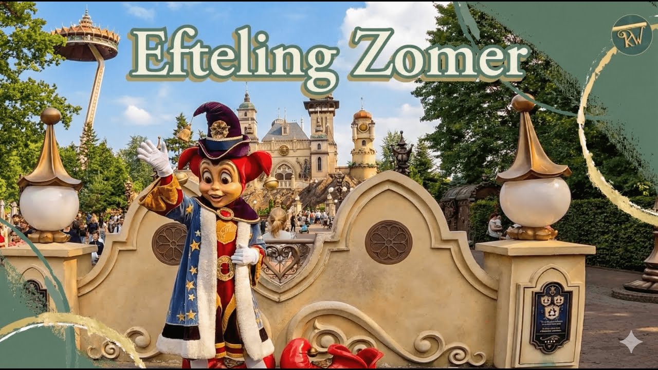 Een heerlijk dagje EFTELING in de zomer | Attracties, spelletjes en heel veel fun!