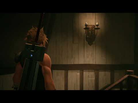 FINAL FANTASY VII REMAKE チャプター8 エアリスの家を音を立てずに一回で出る（前より早くなりました）