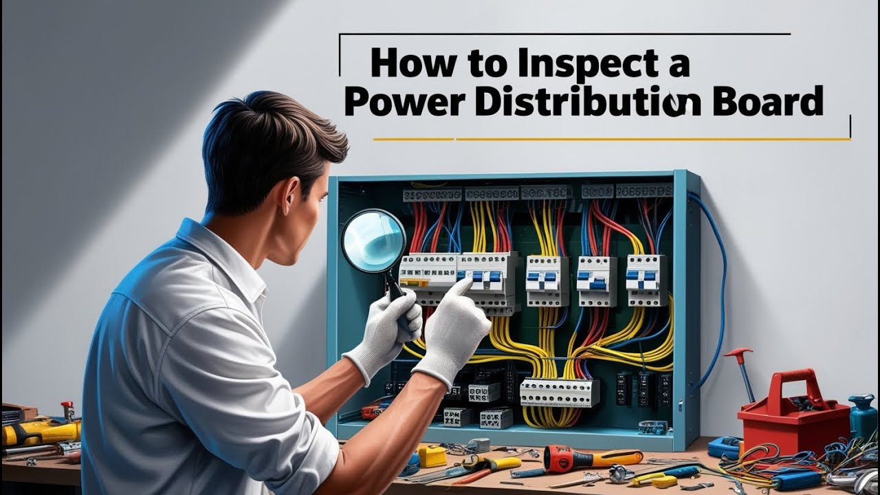 Power Distribution Inspection How to Inspect a Power Distribution Board - YouTube