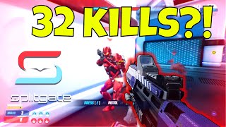 INSANE 32 KILL RANKED WIN (SPLITGATE GAMEPLAY)