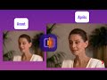 Améliorer la qualité vidéo : résultats avant/après bluffants