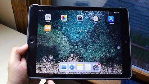 iOS 11.0.2 On iPAD AIR 2! (Review)