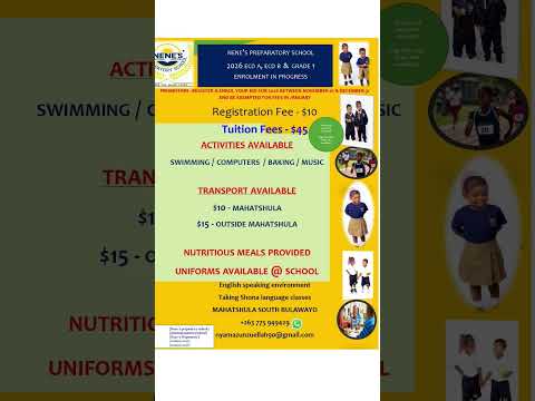 Nene S 2026 Enrolment In Progress