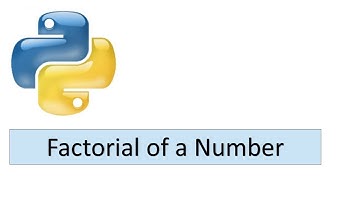 Python Tutorial 2: Program to find the Factorial of a number using Iterative | Recursive method