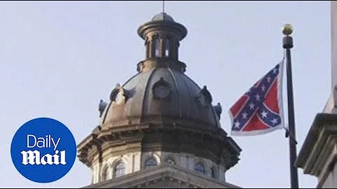 Confederate flag comes down from the SC capitol in July - Daily Mail