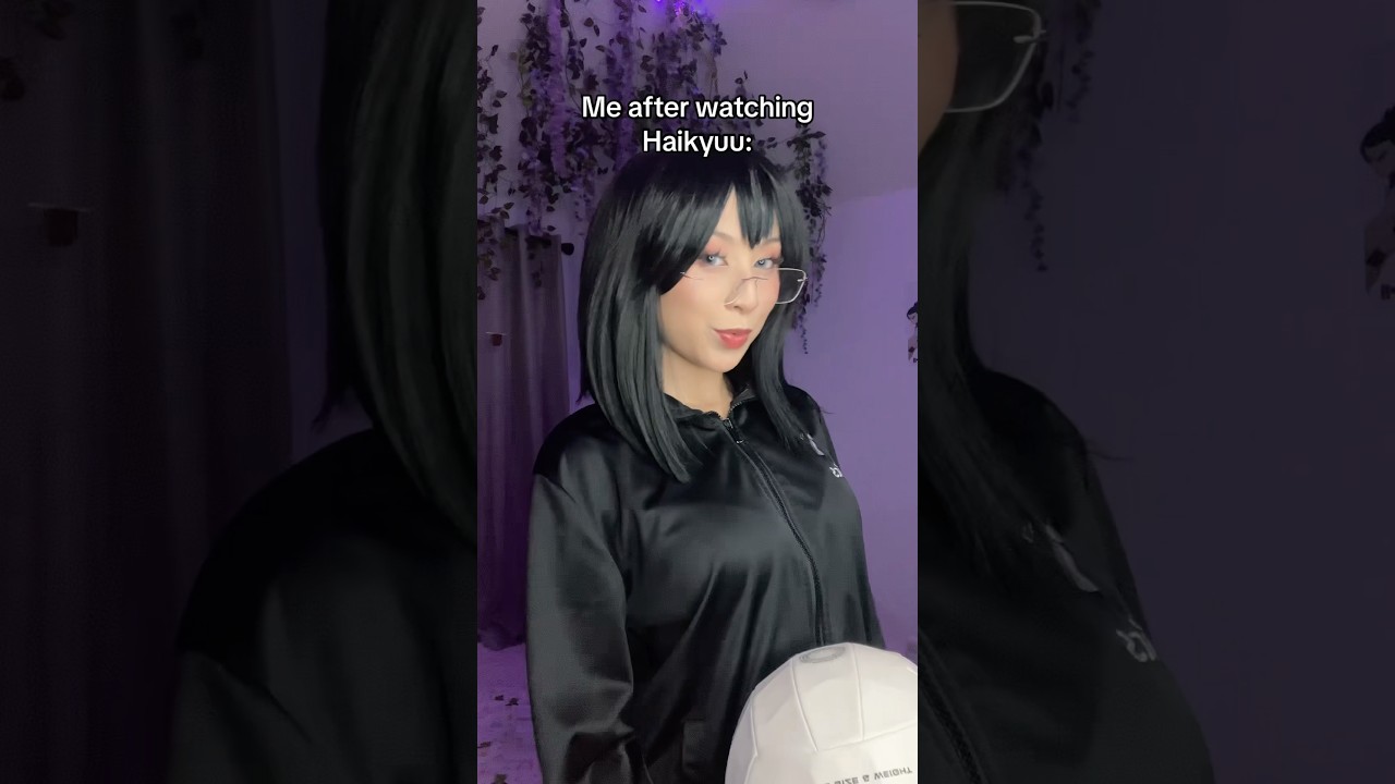 HAIKYUU was my saving grace 🏐🧡🖤 #haikyuu #haikyuucosplay #kiyokocosplay