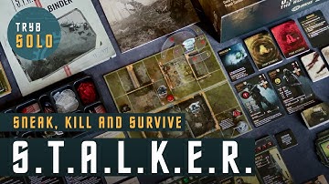 🇬🇧 S.T.A.L.K.E.R. The Board Game | first impressions and rules overview