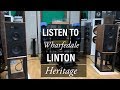 Reuploaded wharfedale linton heritage  instant classic loudspeakers