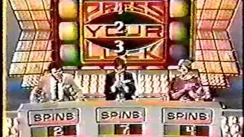 Press Your Luck #614 - Joe/Wayne/Doroth...