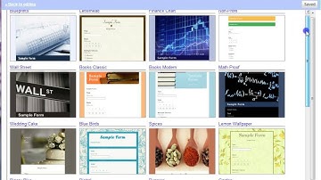 Google Forms Video Demo