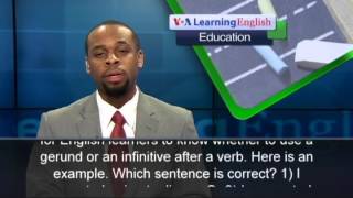 Download Everyday Grammar: Gerunds And Infinitives Video MP3 Everyday Grammar: Gerunds And Infinitives