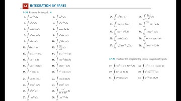 Calculus Ex # 7.2 Complete Exercise Definite Integration By Parts: Howard Anton 10th Edition