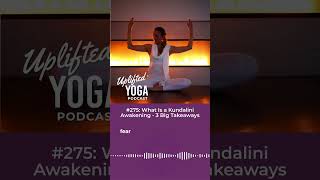 This week on the #UpliftedYogaPodcast... What is a #KundaliniAwakening?!