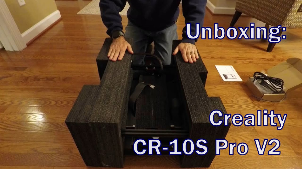 Unboxing the Creality CR-10S Pro V2 3D Printer - YouTube