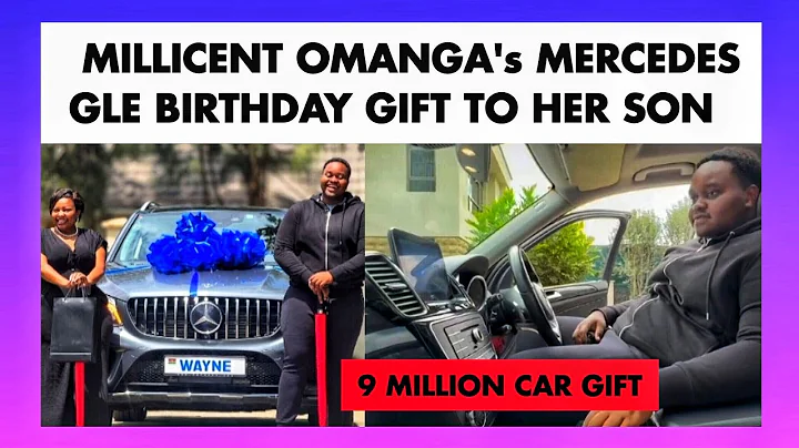 Millicent Omanga Gifts Son Pricy Mercedes-Benz GLE on His 20th Birthday