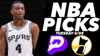 (2 FREE PICKS!!!) NBA PRIZEPICKS BEST PICKS TUESDAY 4/28 ✅✅| 2 FREE PLAYER PROPS FOR PLAYOFFS 4/28!!