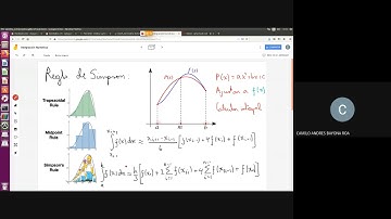 Integración Numérica en MATLAB