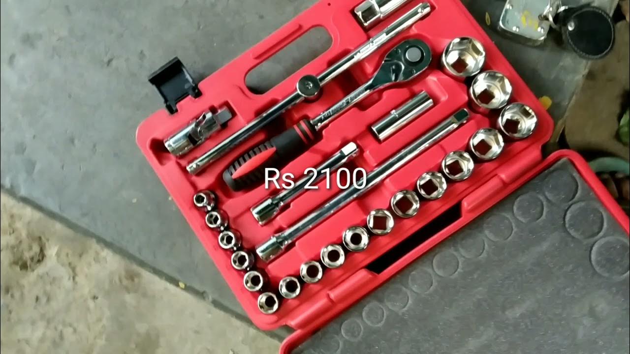 herrykerry tool kit 1/2 socket sat 26 pcs bestquality YouTube