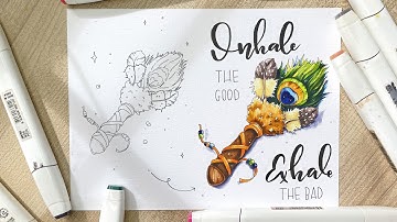 Drawing Realistic Textures with Copic Markers: Wood, Fur, and Feathers