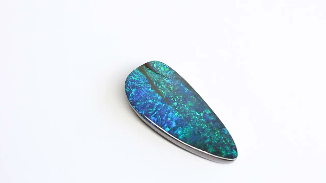 Natural solid boulder opal loose stone 12.56ct