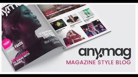 Anymag - Magazine Style WordPress Blog
