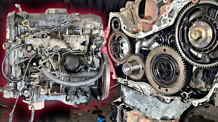 Toyota Engine Tear Down for Rebuild || 1KZ-TE Engine TOYOTA || Part 1